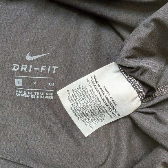 Nike Running Dri-Fit Black & White Breathe Tank Top Women's Small run training - Picture 6 of 8